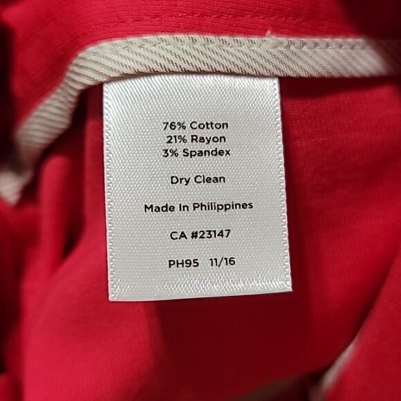 Talbots Women's Pink Skinny Dress Pants Size 6 - Picture 8 of 8